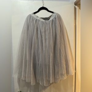 Morning Lavender Boutique Esley Tulle Midi Skrit